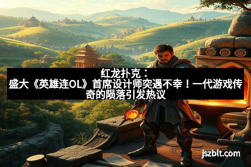 红龙扑克：盛大《英雄连OL》首席设计师突遇不幸！一代游戏传奇的陨落引发热议